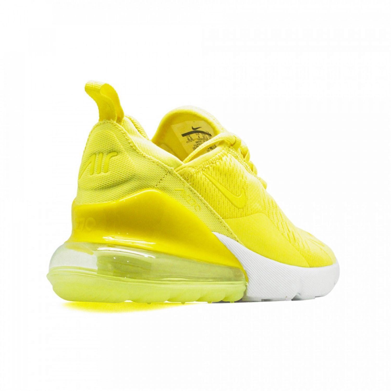 Nike Air Max 270, желтый, нейлон, мужские, женские