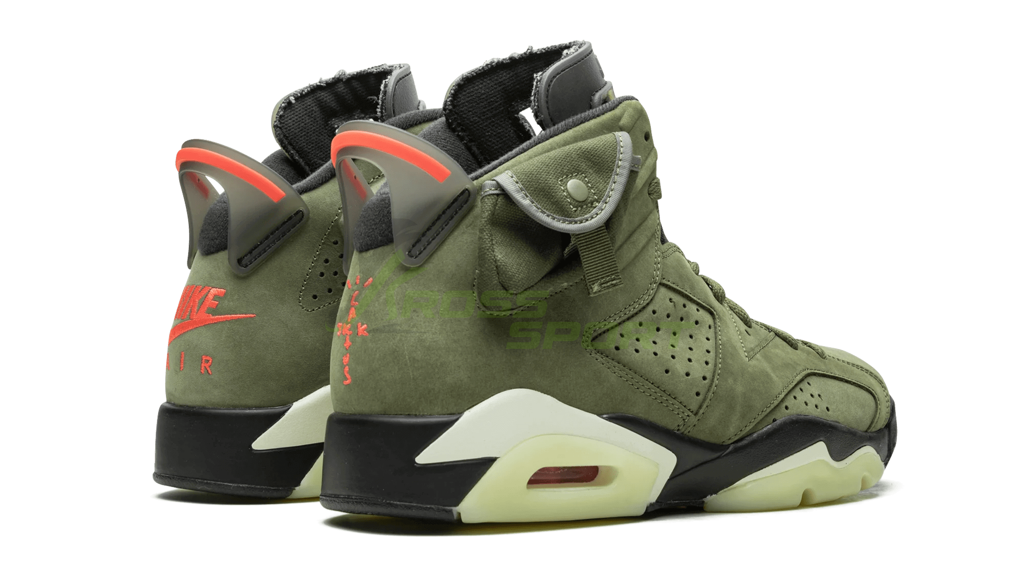 Nike Air Jordan 6 X Travis Scott "Cactus Jack" Khaki